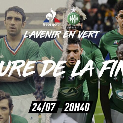 Image de l'article Un maillot historique pour Saint-Etienne en finale de la Coupe de France