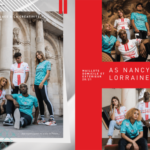 Image de l'article Puma et Nancy dévoilent les maillots 2020-2021, des maillots Made In France !