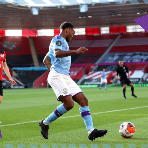 Image de l'article Raheem Sterling en crampons masqués contre Southampton #bootsmercato