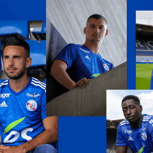 Image de l'article Le RC Strasbourg et adidas présentent les maillots 2020-2021