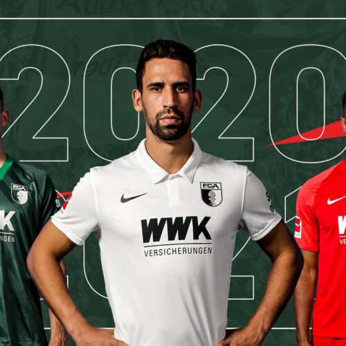 Image de l'article Augsbourg présente ses maillots 2020-2021 avec Nike