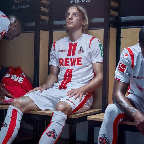 Image de l'article Le FC Cologne et uhlsport lancent les maillots 2020-2021