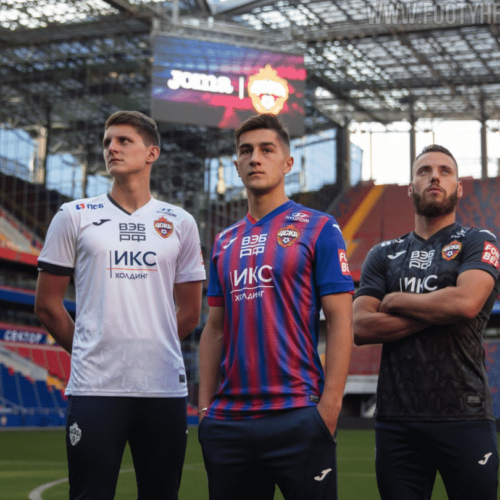 Image de l'article Joma lance les maillots 2020-2021 du CSKA Moscou