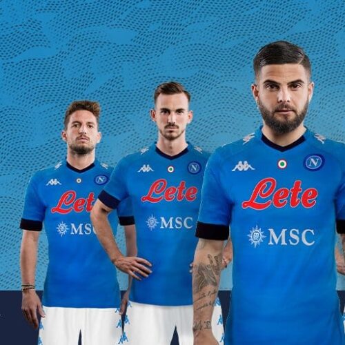 Image de l'article Kappa dévoile les maillots 2020-2021 du Napoli
