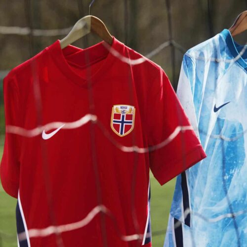 Image de l'article Nike présente les maillots de la Norvège pour 2020
