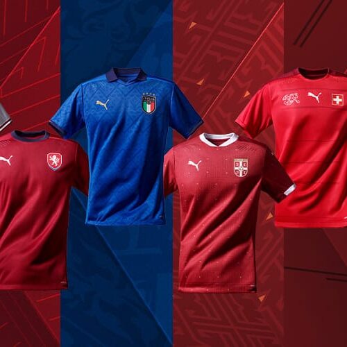 Image de l'article Puma dévoile les nouveaux maillots de ses sélections pour l'Euro