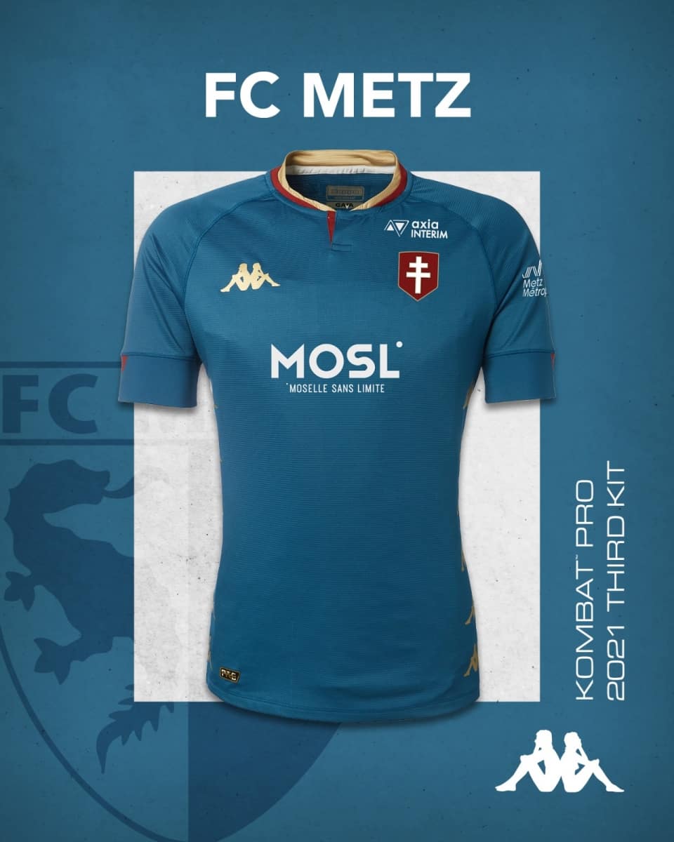 Pourquoi Le Maillot Italien Est Bleu Kappa et le FC Metz présentent les maillots 2020-2021