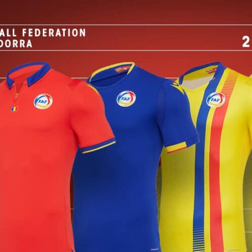 Image de l'article Avec le soutien de l'UEFA, Macron Sports dévoile les maillots des petites sélections nationales