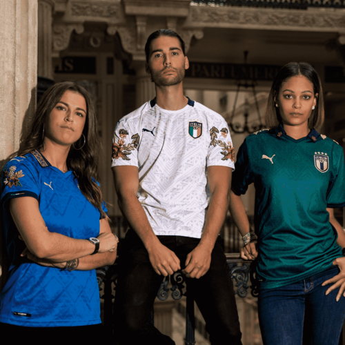 Image de l'article Quand les maillots de l'Italie deviennent des oeuvres d'art