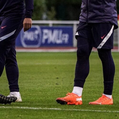 Image de l'article Les crampons des joueurs de l'équipe de France (Ukraine, Portugal, Croatie)