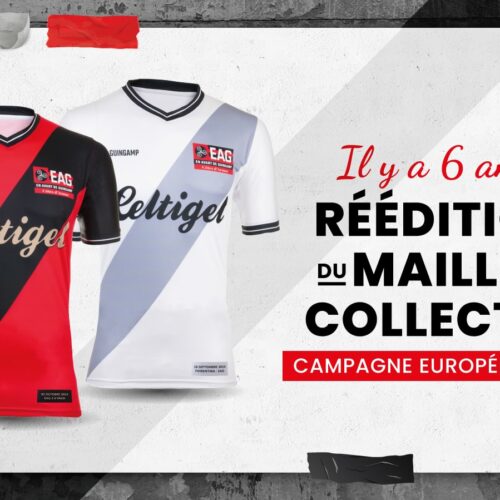 Image de l'article Six ans après, Guingamp réédite les maillots de ses premiers exploits européens