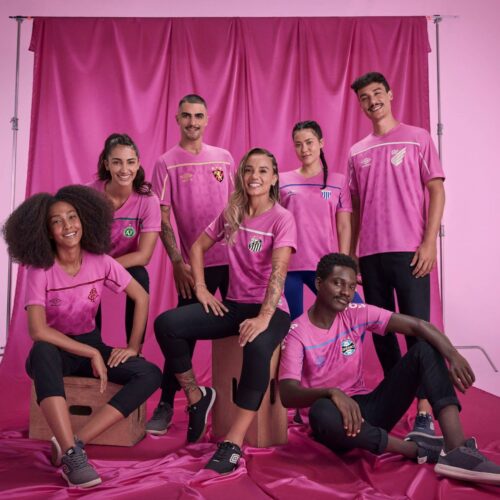 Image de l'article Octobre Rose s'invite sur les maillots Umbro des clubs brésiliens
