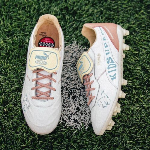 Image de l'article Puma et la marque KidSuper collaborent autour d'une King portée par Bellerin !