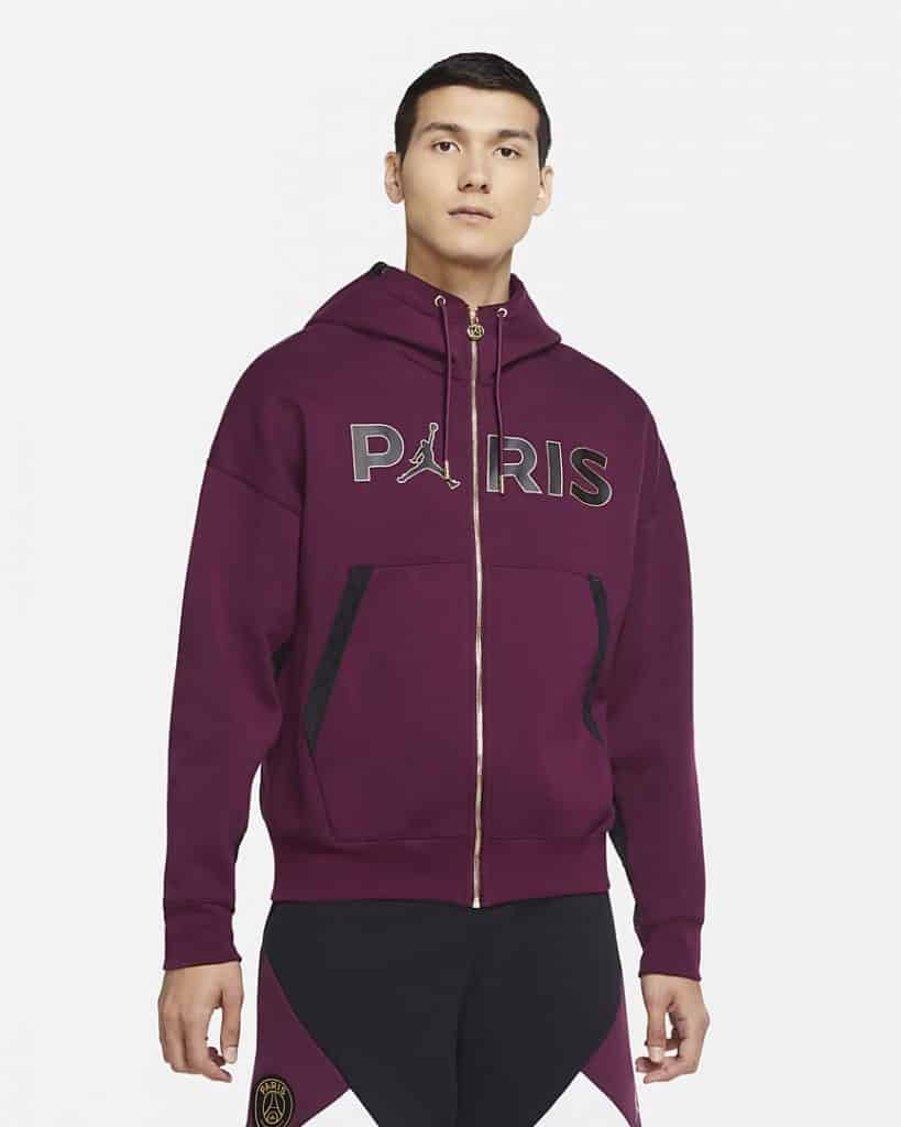 veste a capuche jordan psg