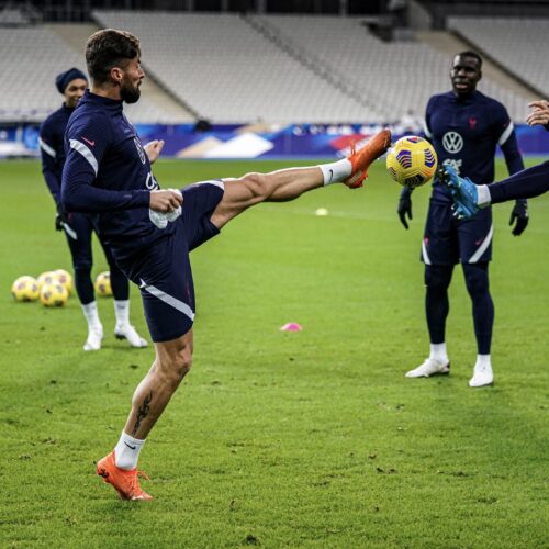 Image de l'article La composition de France - Suède en crampons