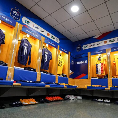 Image de l'article Les crampons des joueurs de l’équipe de France - mars 2021