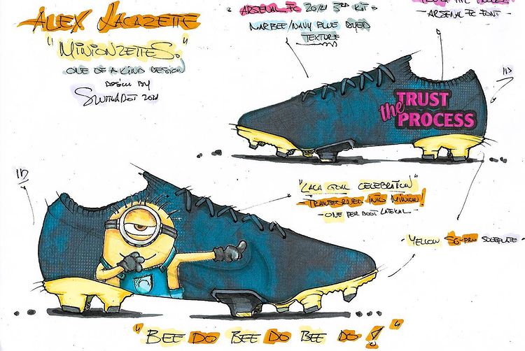 crampons-alexandre-lacazette-minions-personnalise-4