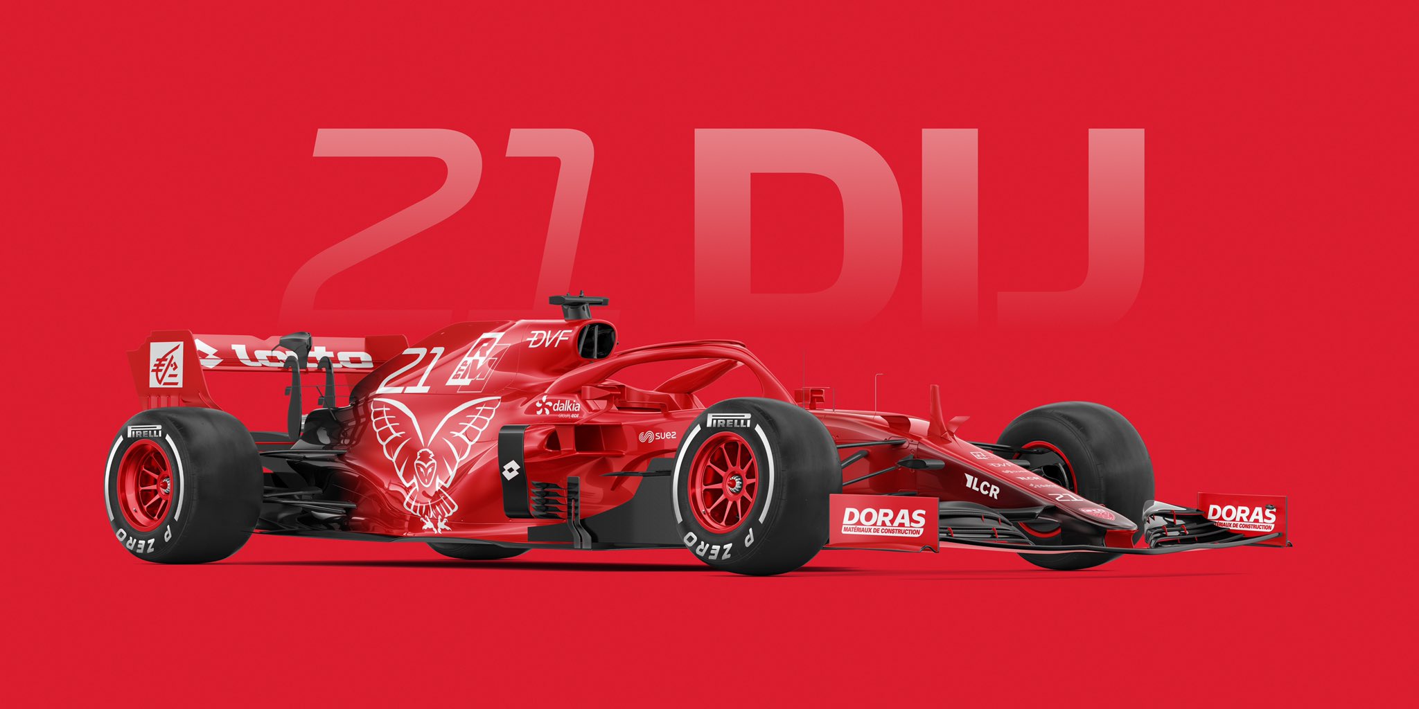 Des formule 1 aux couleurs des clubs de Ligue 1