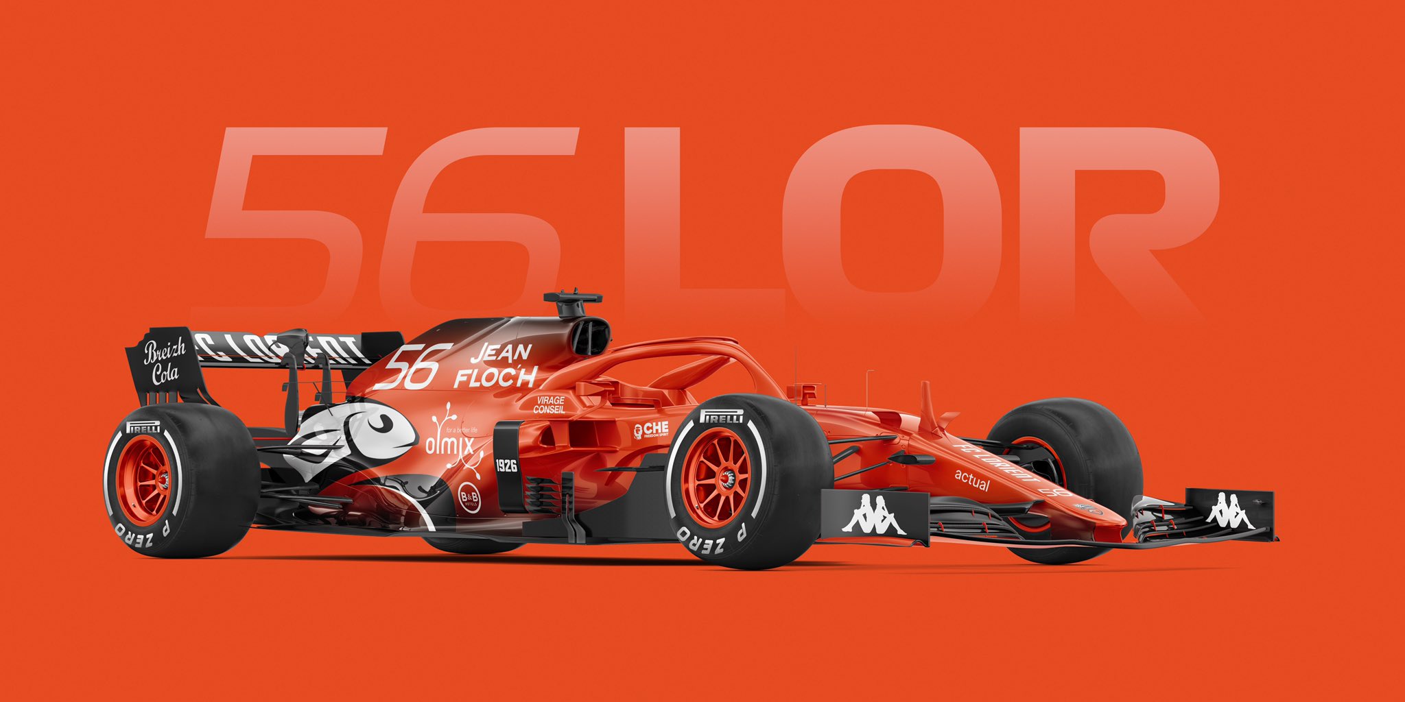 Des formule 1 aux couleurs des clubs de Ligue 1
