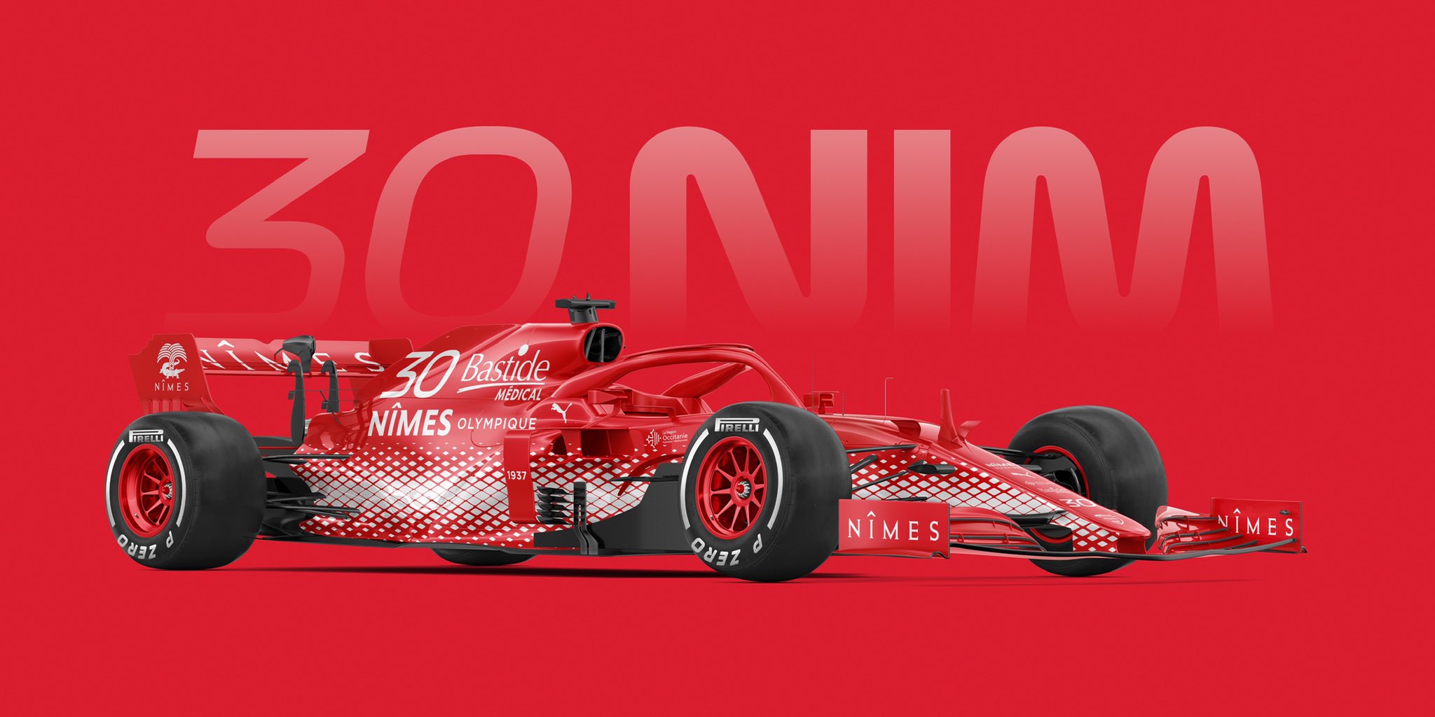 Des formule 1 aux couleurs des clubs de Ligue 1