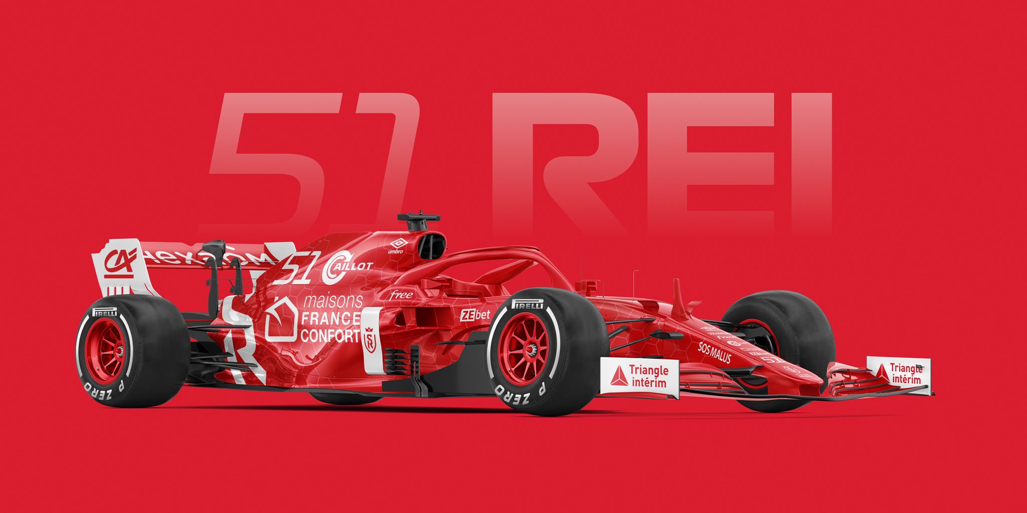 Des formule 1 aux couleurs des clubs de Ligue 1