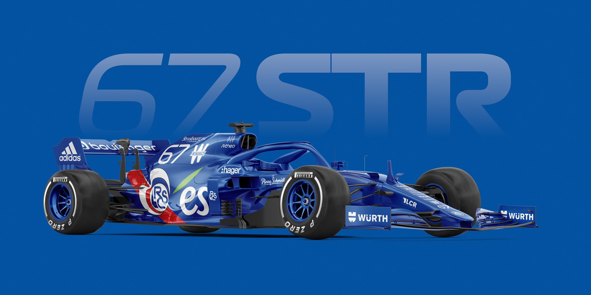 Des formule 1 aux couleurs des clubs de Ligue 1