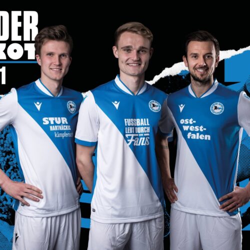 Image de l'article Un maillot anniversaire pour le club de l'Arminia Bielefeld