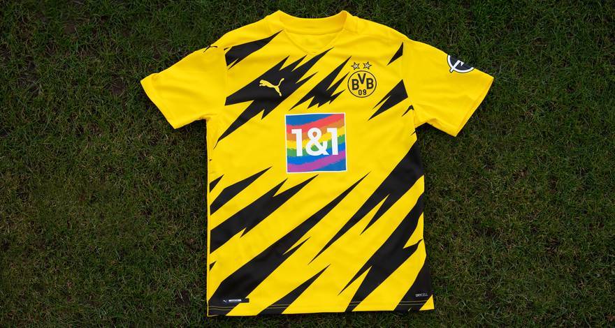 maillot-borussia-dortmund-flocage-arc-en-ciel