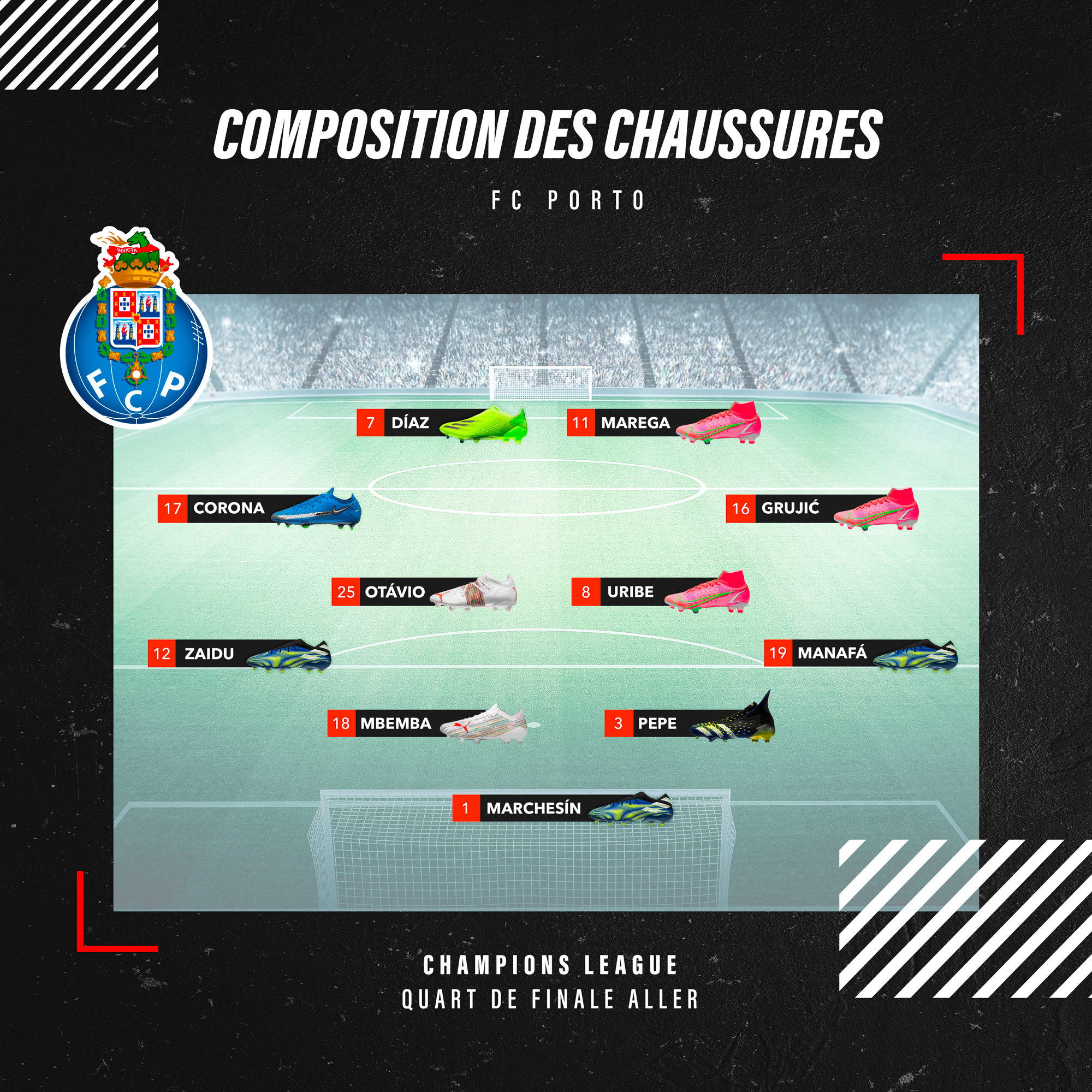 compos porto chelsea