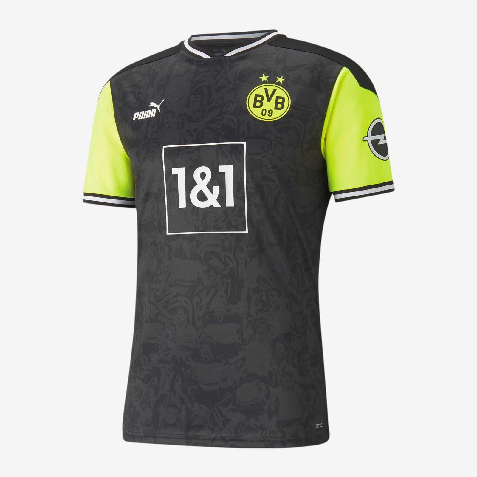 Maillot rétro Borussia Dortmund PUMA années 90