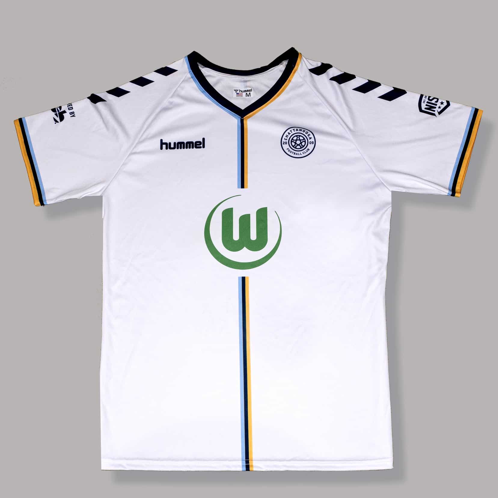 Maillot Chattanooga sponsor VfL Wolfsbourg