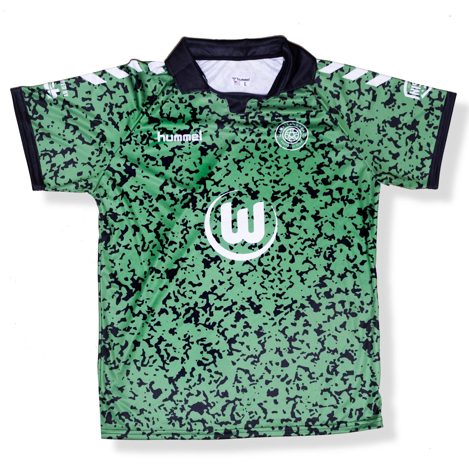 Maillot Chattanooga sponsor VfL Wolfsbourg
