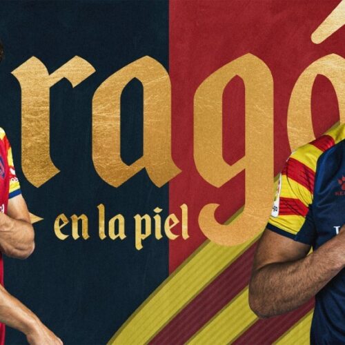 Image de l'article Huesca célèbre la journée de l'Aragon avec un maillot spécial