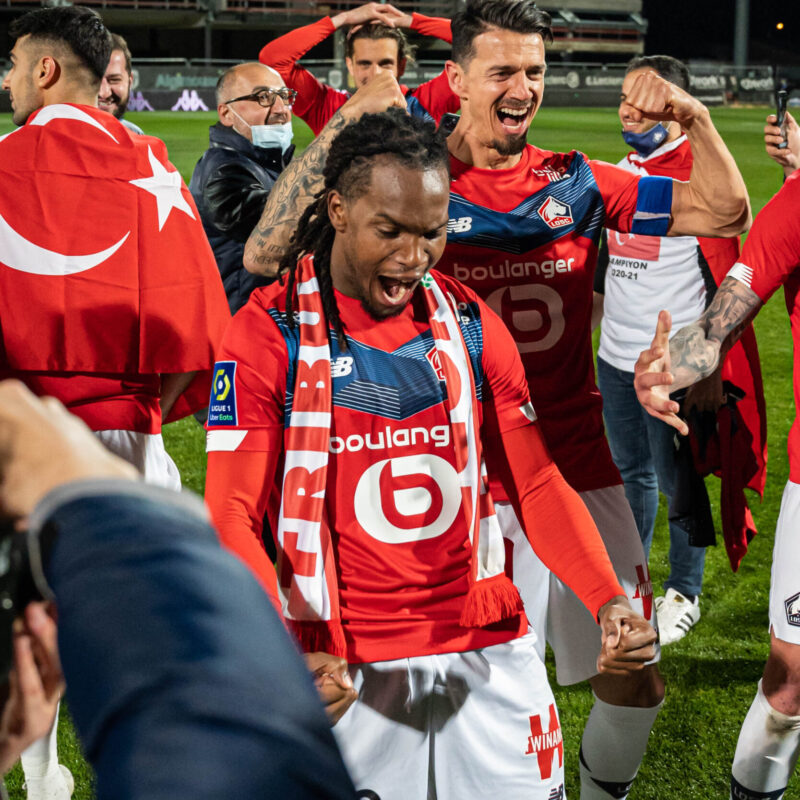 Maillot Domicile Lille LOSC Vintage 2014-2015 - Nike Taille S Homme