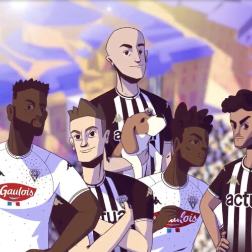 Image de l'article Les maillots d'Angers SCO 2021-2022 présentés par Kappa