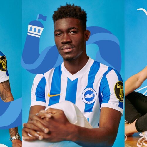 Image de l'article Les maillots de Brighton & Hove Albion 2021-2022 dévoilés par Nike