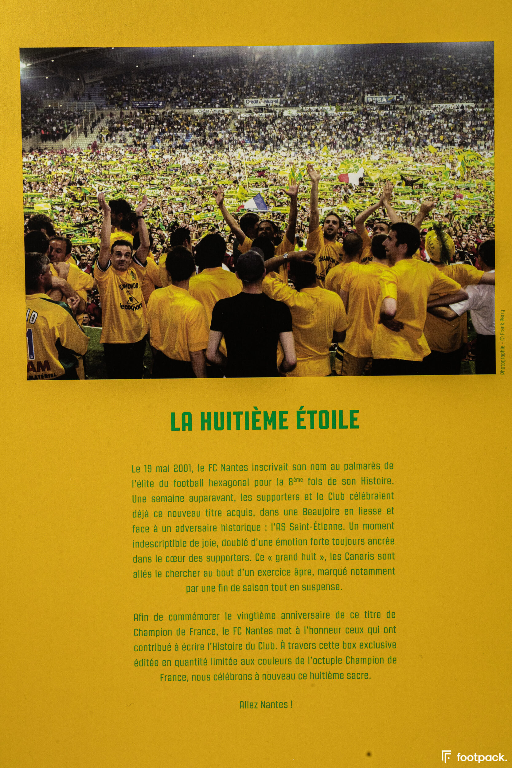 Maillot FC Nantes 2000-2001 réédition