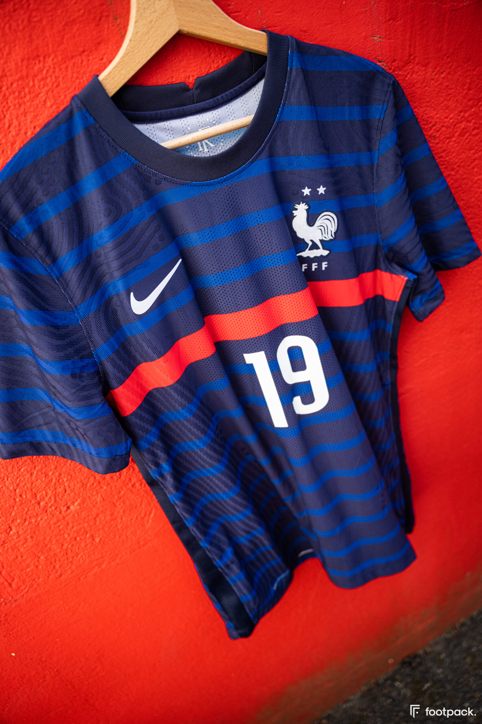 Maillot équipe de France Karim Benzema numéro 19