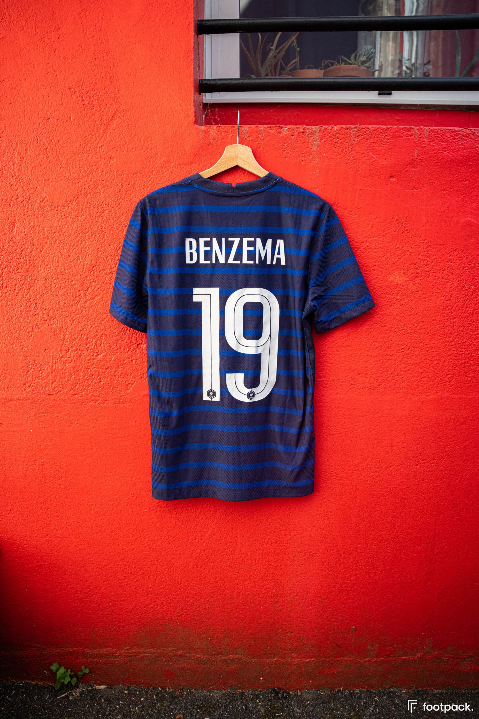 Maillot équipe de France Karim Benzema numéro 19