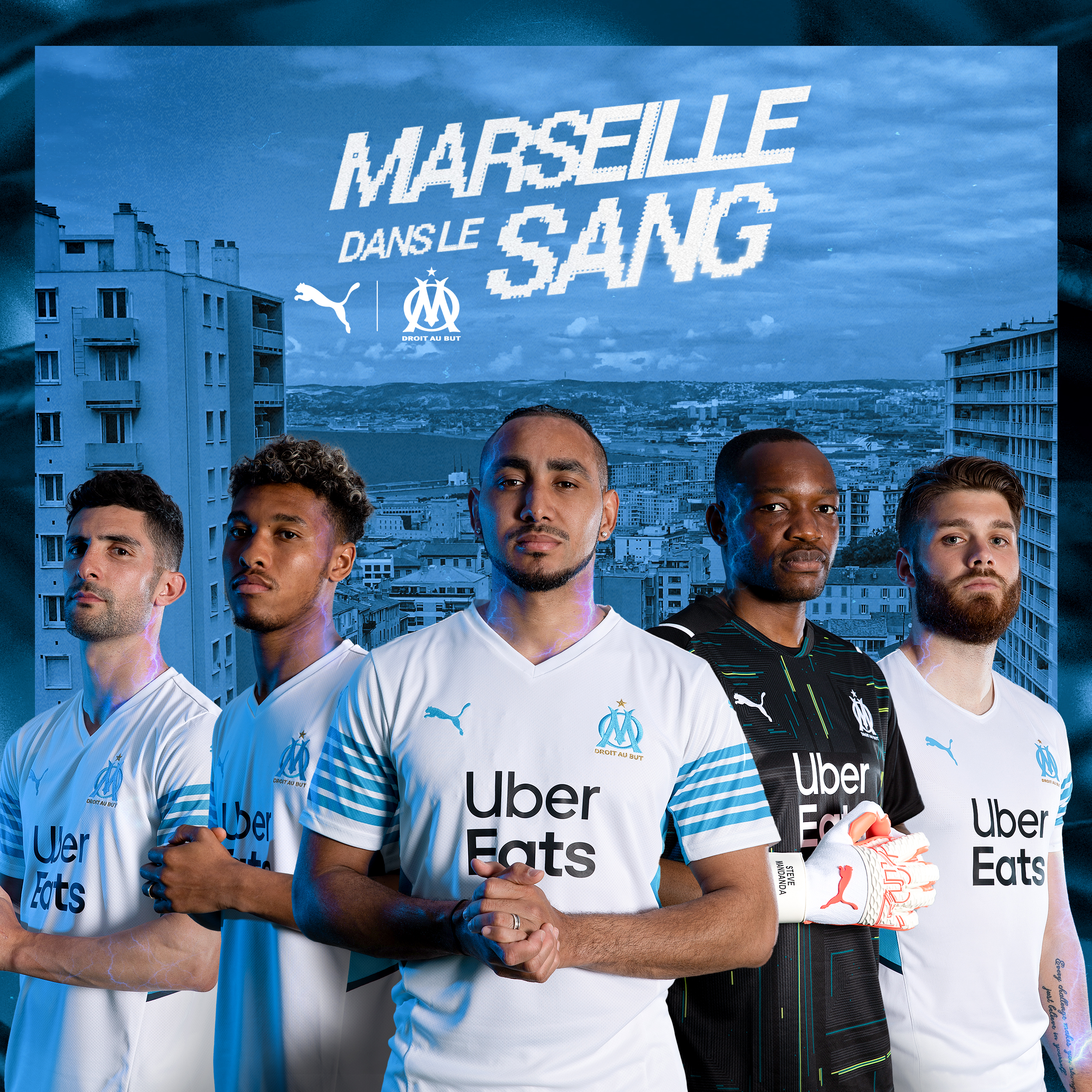 Maillot OM 2021-2022 domicile PUMA