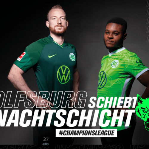 Image de l'article Les maillots de Wolfsbourg 2021-2022 révélés par Nike