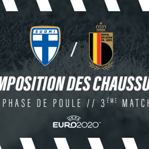 Image de l'article La composition de Finlande - Belgique en crampons - Euro 2020