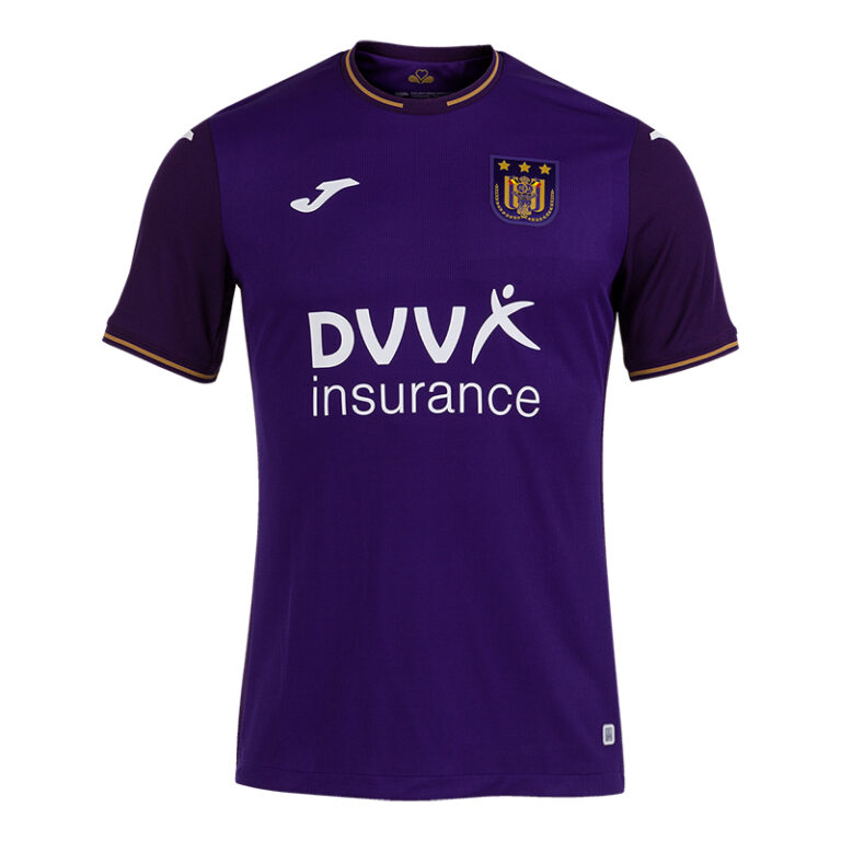 Maillot De Foot Domicile Anderlecht 2019/2020 - Joma - Violet - Taille 2XS (Adulte)