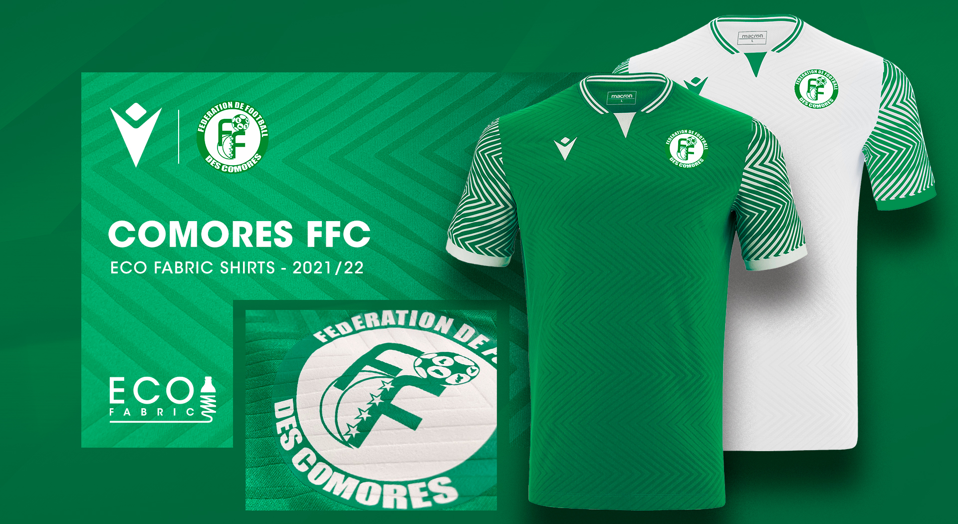 Maillot Comores Macron
