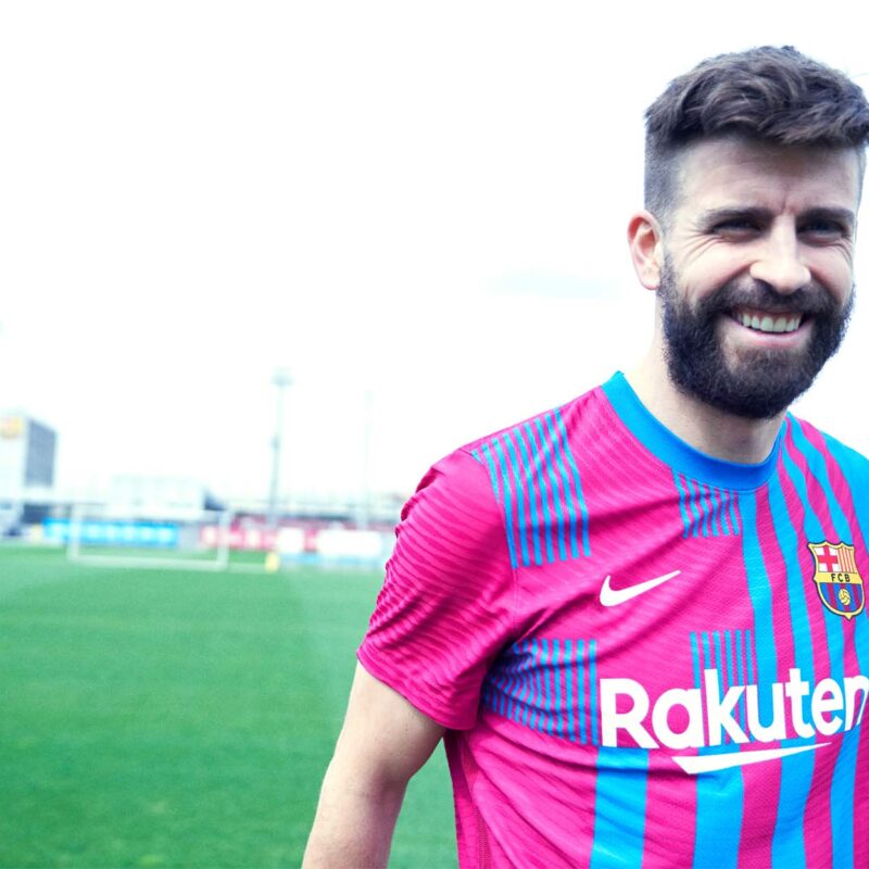 Maillot vintage Barcelone 2017/18 Extérieur Messi 10 - Officiel - IFS