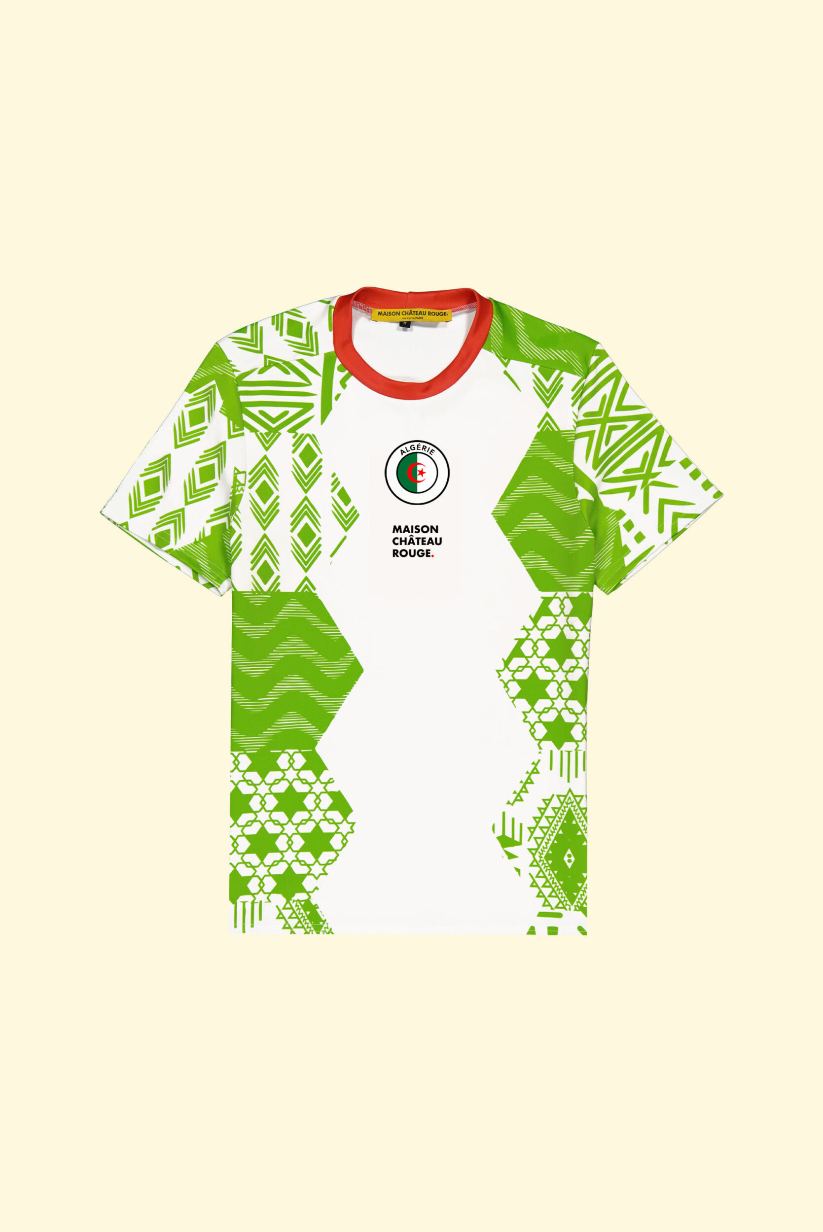 Maillot Algérie Maison Château Rouge CAN 18ème