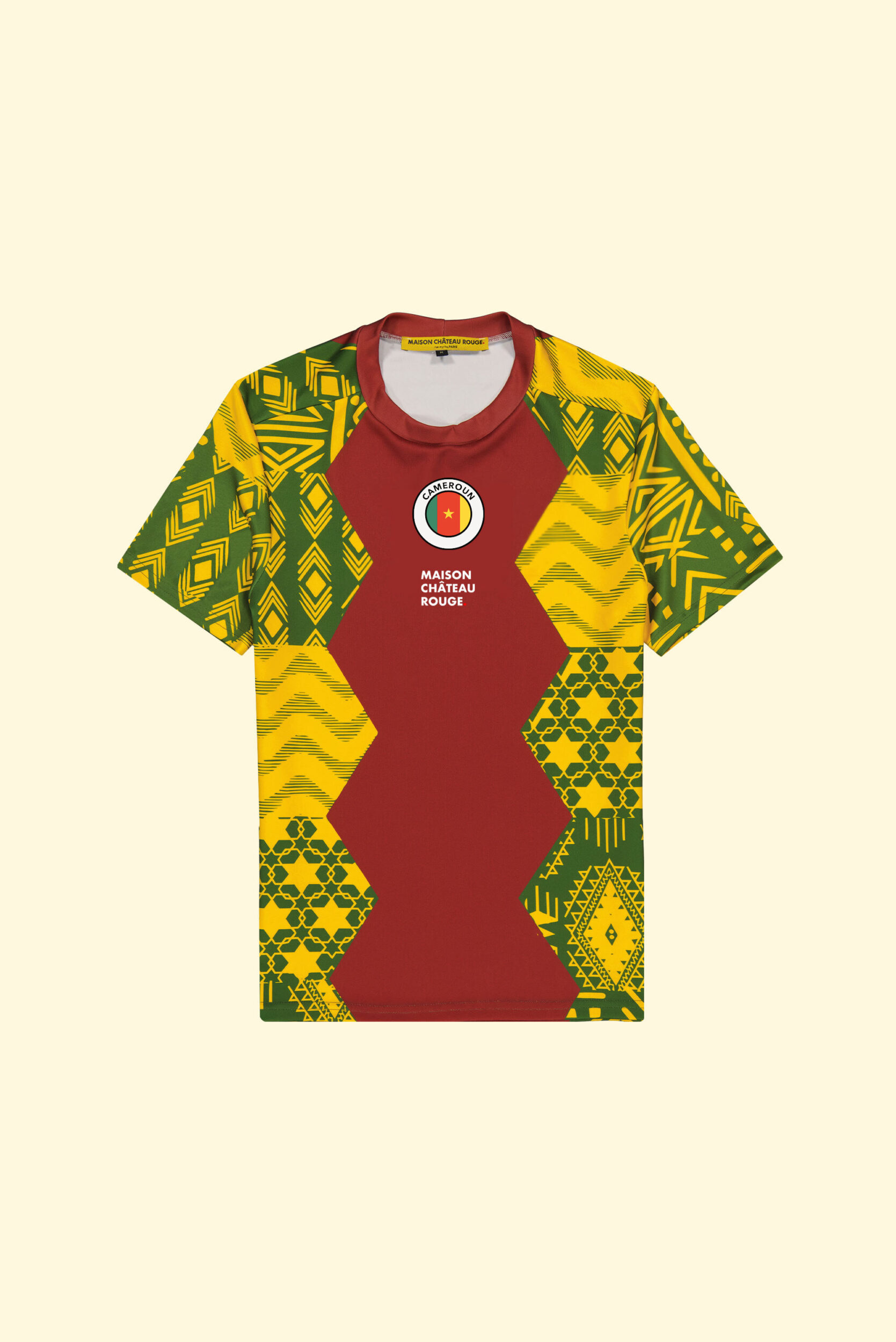 Maillot Cameroun Maison Château Rouge CAN 18ème