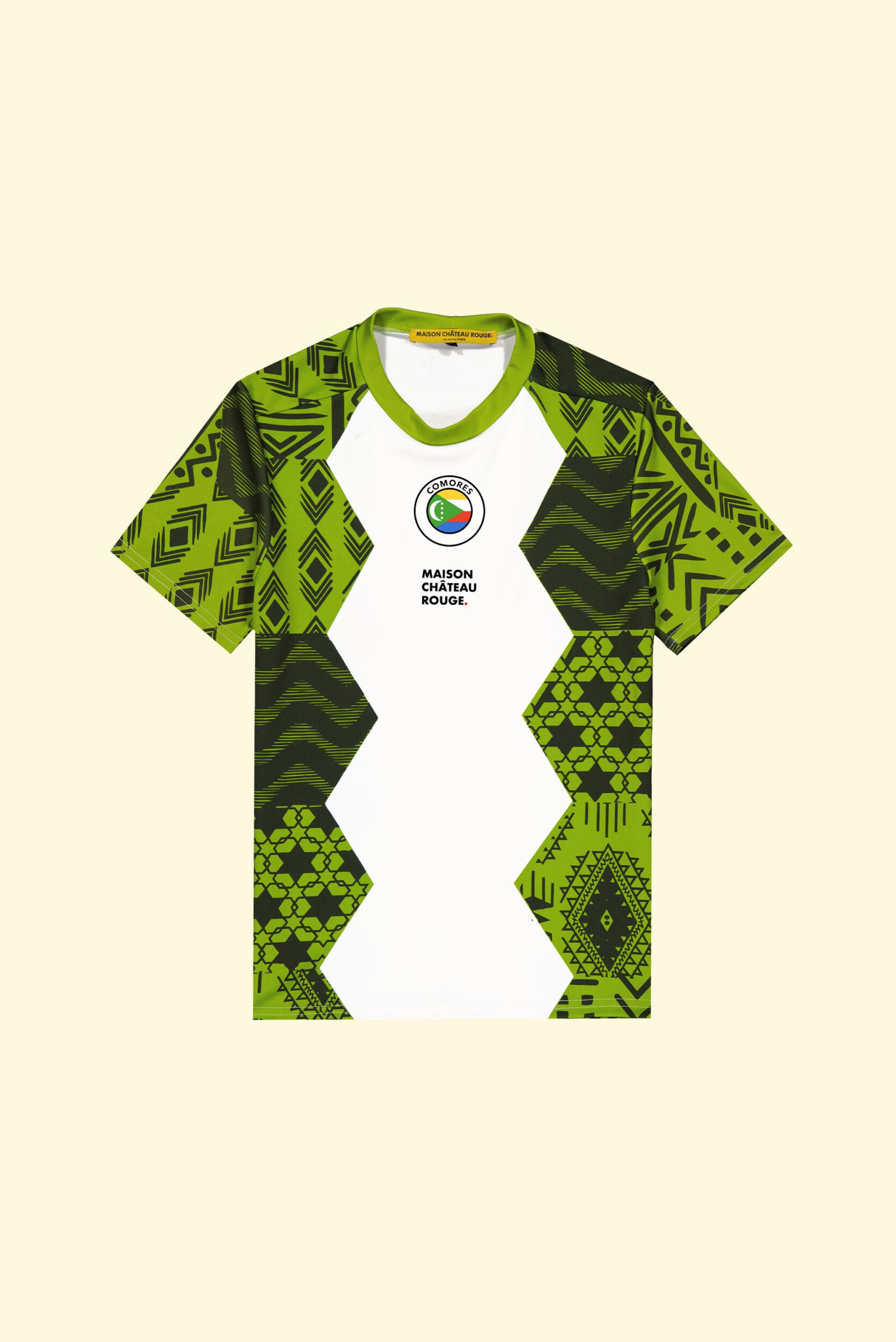 Maillot Comores Maison Château Rouge CAN 18ème