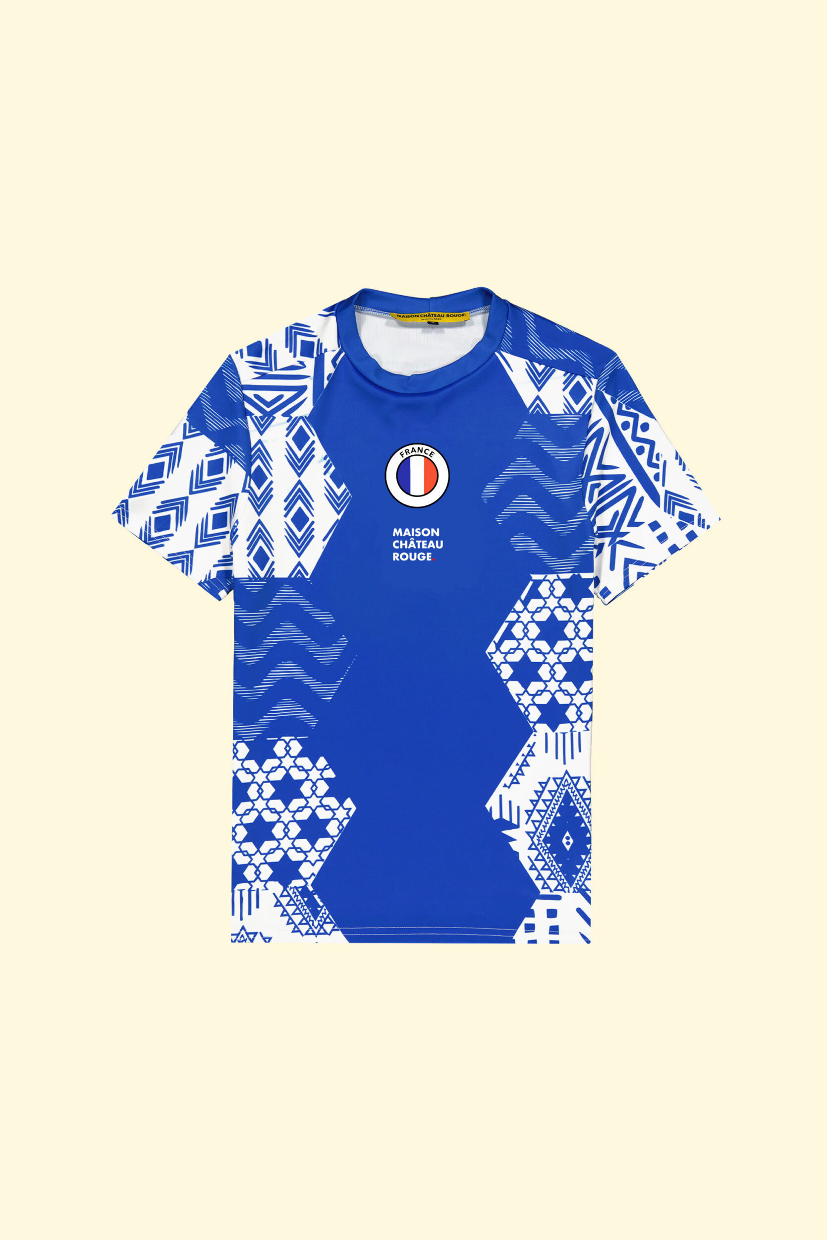 Maillot France Maison Château Rouge CAN 18ème