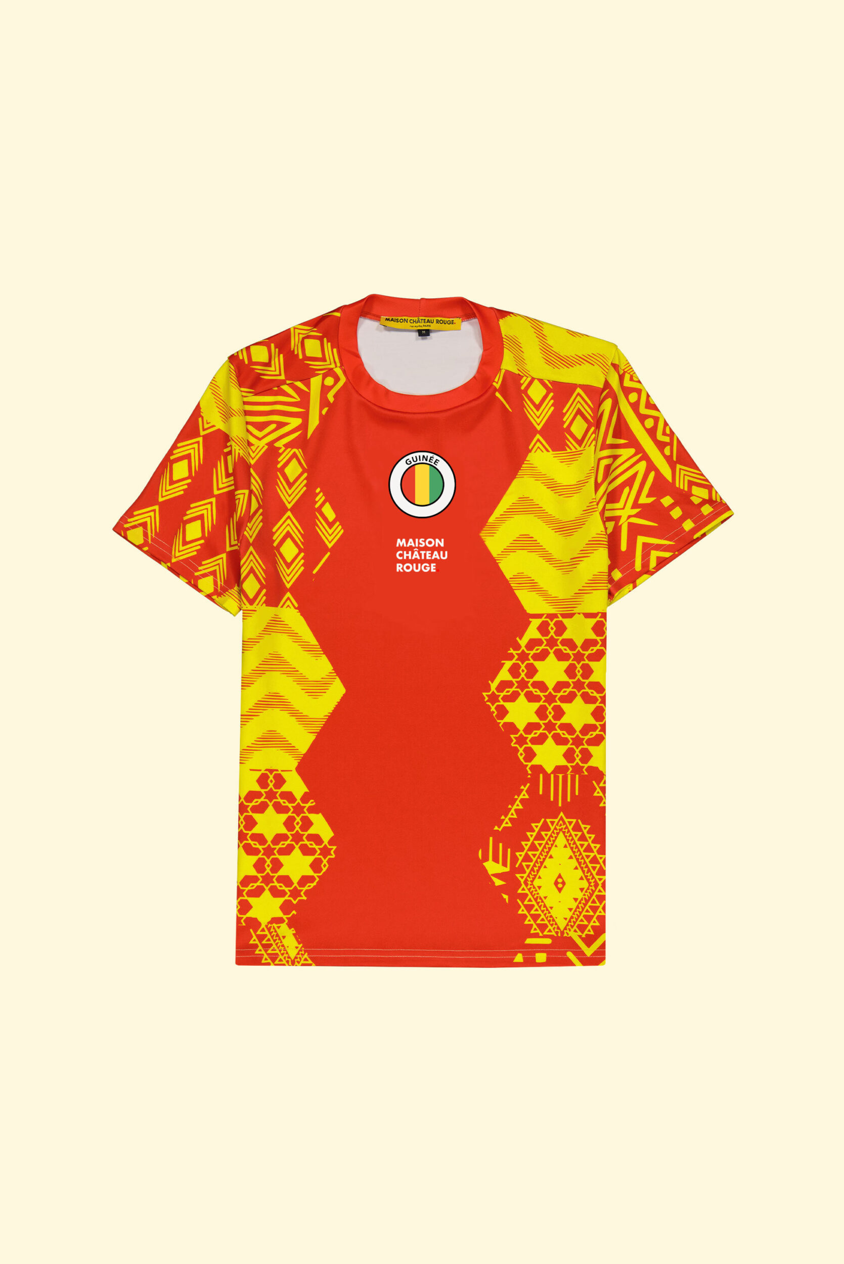 Maillot Guinée Maison Château Rouge CAN 18ème